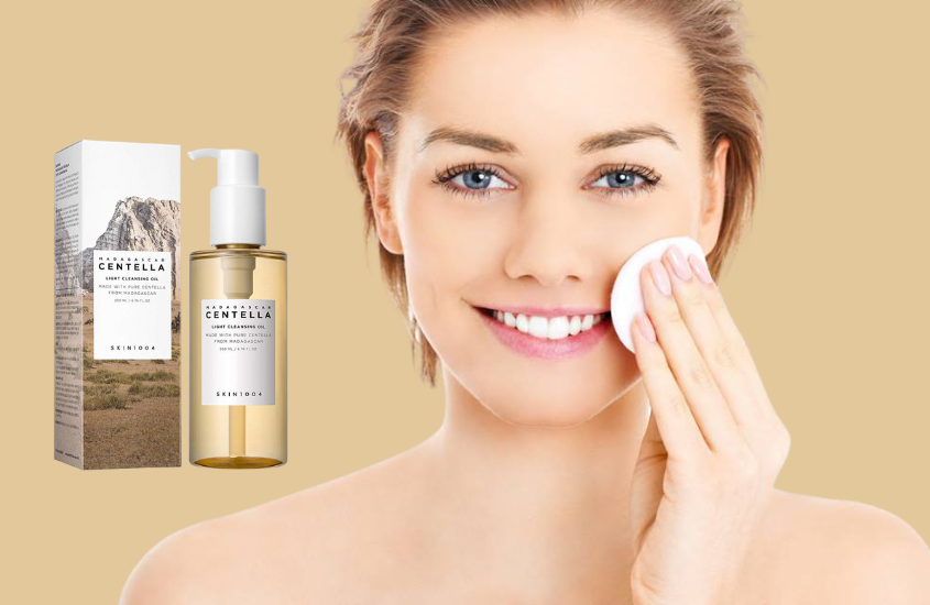 Bước 1: Tẩy trang mắt và môi