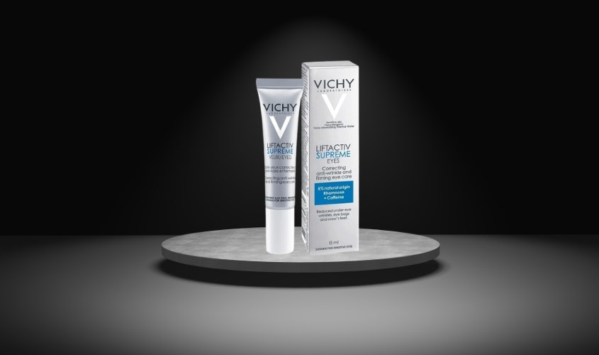 Kem dưỡng mắt giảm nếp nhăn và chống lão hoá 5% Rhamnose Vichy Liftactiv Eyes Supreme 15 ml