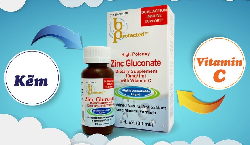 Bprotected là một thương hiệu uy tín Bprotected Zinc Gluconate là một sản phẩm của thương hiệu uy tín