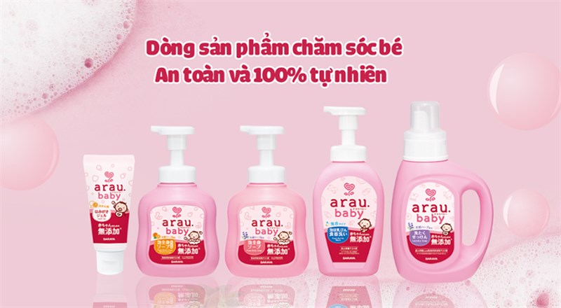 Các dòng sản phẩm của Arau Baby