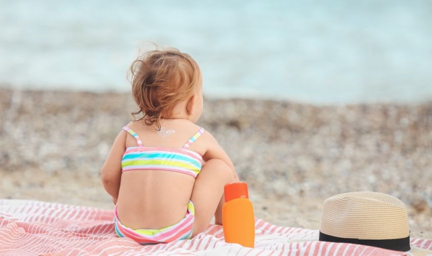 Kem chống nắng phổ rộng có thể dùng cho bé Kem chống nắng phổ rộng có thể dùng cho bé