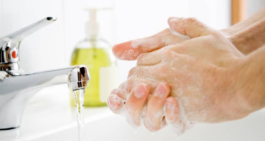 Vệ sinh tay sạch sẽ