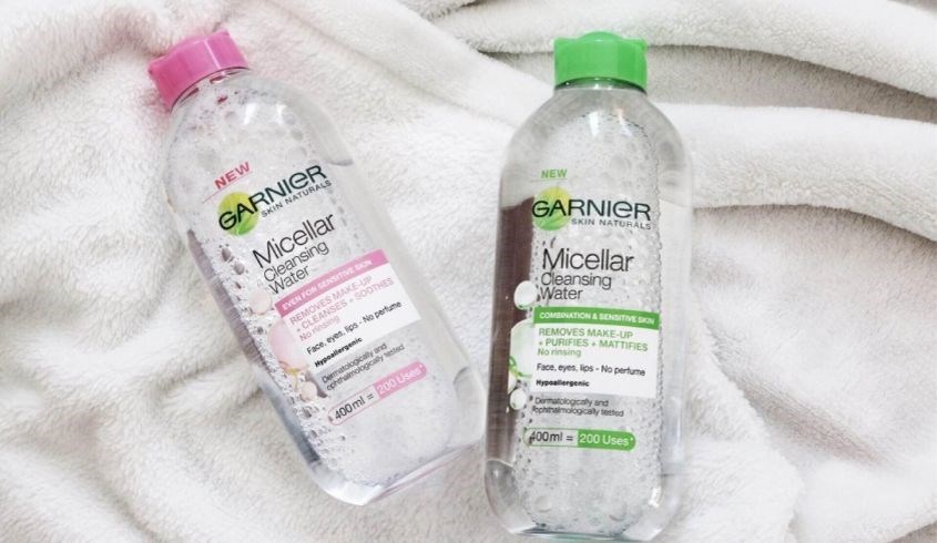 Nước tẩy trang Garnier Micellar Cleansing Water Combination To Oily and Sensitive Skin