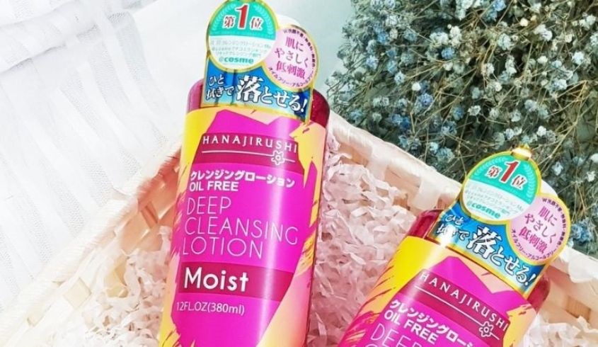 Nước tẩy trang Hanajirushi Deep Cleansing Lotion Moist
