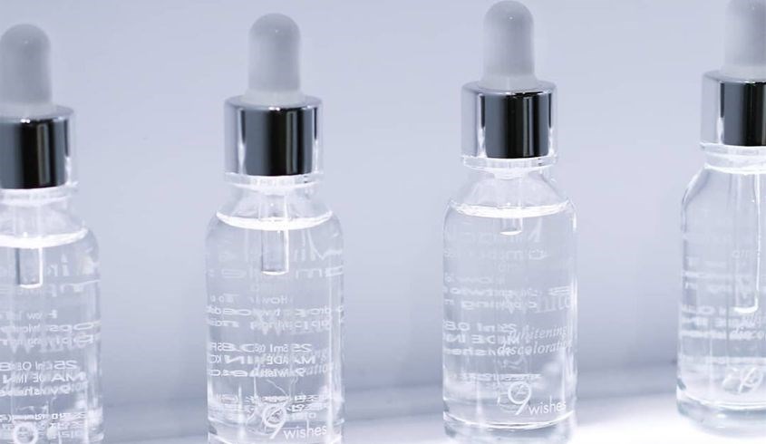 Tinh chất dưỡng trắng da chiết xuất Gạo 9 Wishes Miracle White Ampule 25 ml