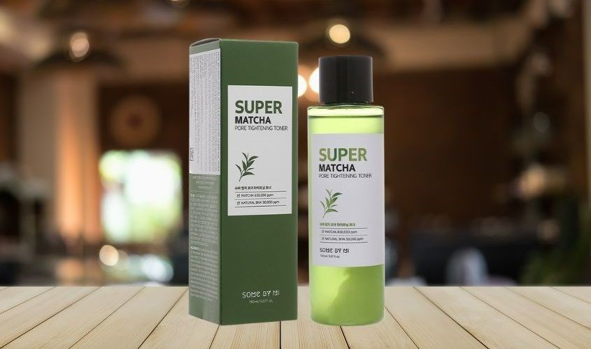 Toner thu nhỏ lỗ chân lông Some By Mi Super Matcha Pore Tightening chiết xuất Trà Xanh 150 ml