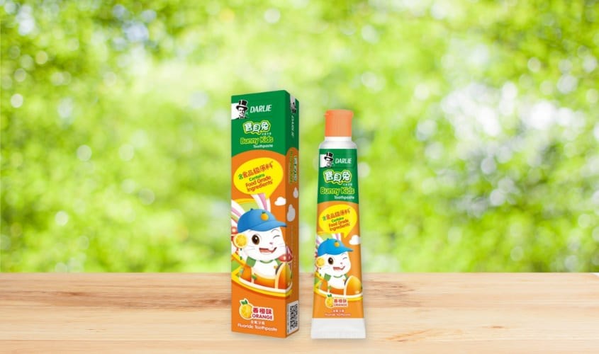 Kem đánh răng cho bé từ 3 tuổi Darlie hương cam 40g