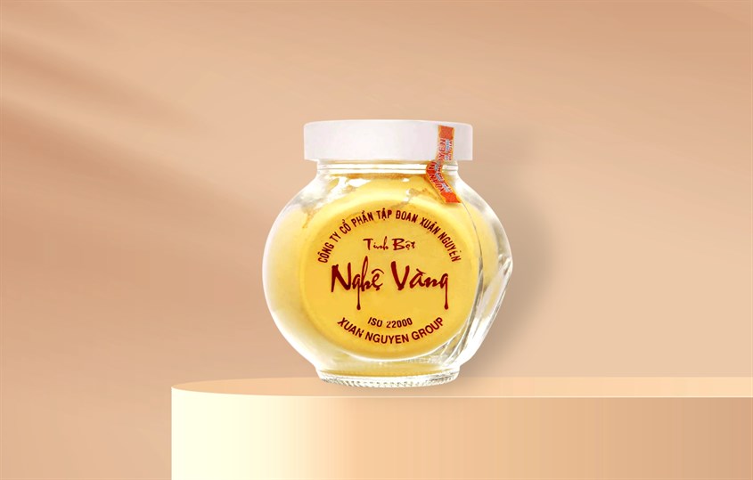 Tinh bột nghệ vàng Xuân Nguyên hũ 75g (từ 7 tuổi)