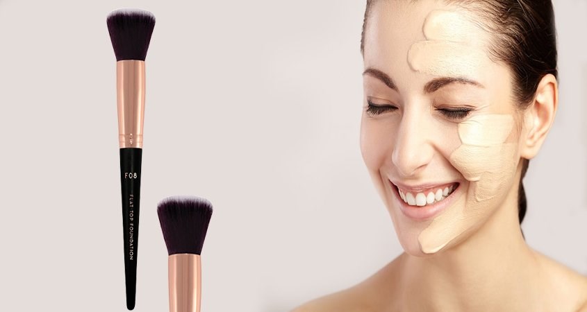 Cọ nền đầu bằng Vacosi flat top foundation