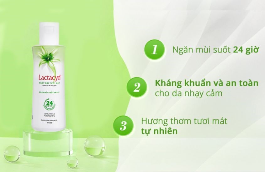 Dung dịch vệ sinh phụ nữ Lactacyd Odor Fresh hương tươi mát 150 ml
