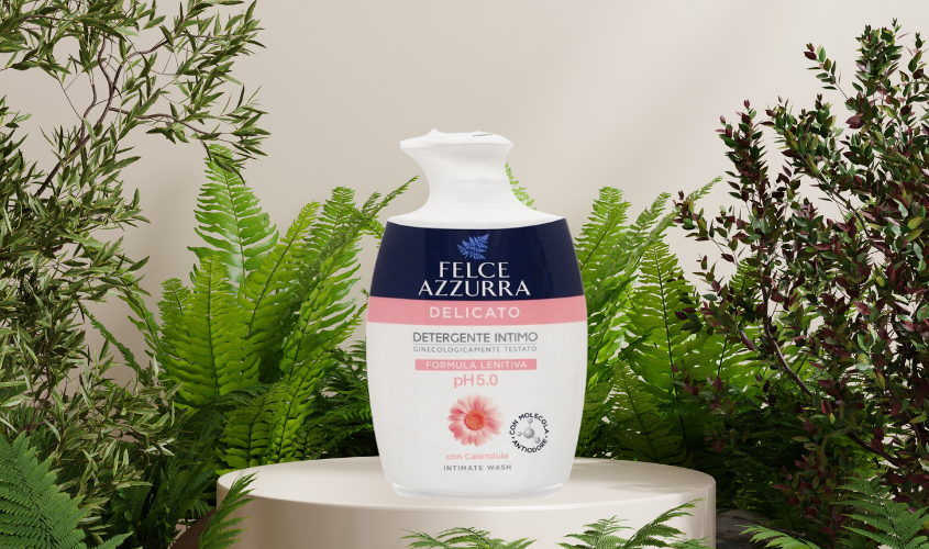 Dùng dung dịch vệ sinh phụ nữ Felce Azzurra pH 5.0 hương nước hoa 250 ml khi đến tháng