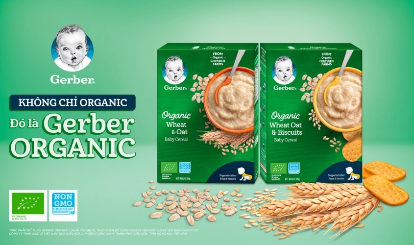 Bột ăn dặm Gerber