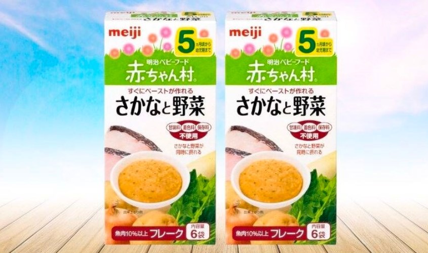 Bột ăn dặm Meiji