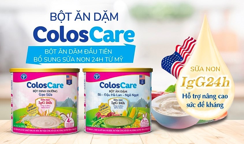 Bột ăn dặm ColosCare