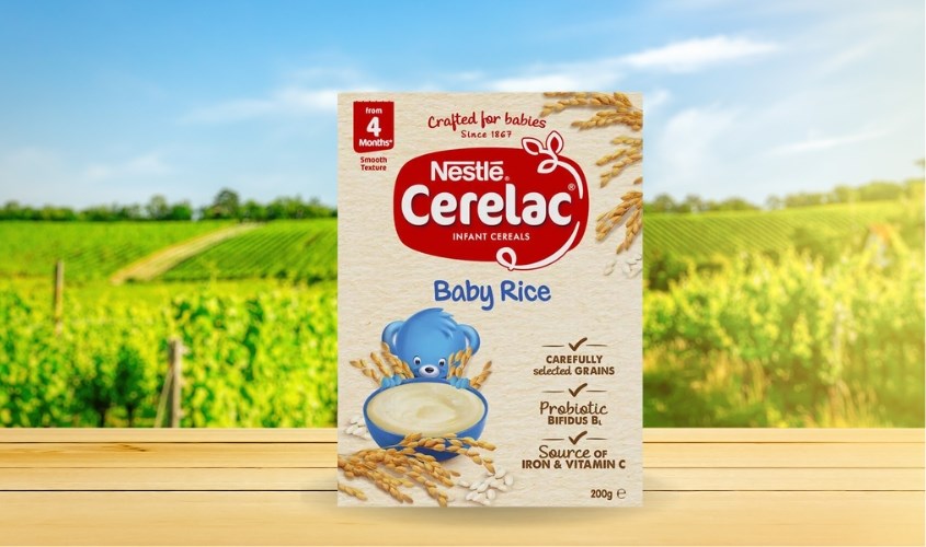 Bột ăn dặm Nestlé Cerelac có đa dạng mẫu mã và hương vị cho mẹ lựa chọn