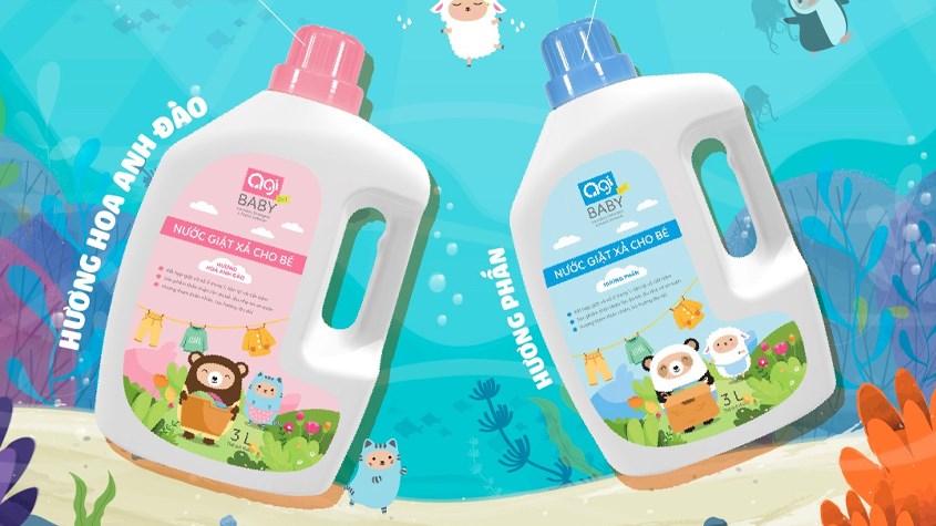 Nước giặt Agi có khả năng làm mềm vải tự nhiên