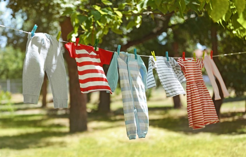 Nước giặt cho trẻ sơ sinh giữ quần áo bền lâu