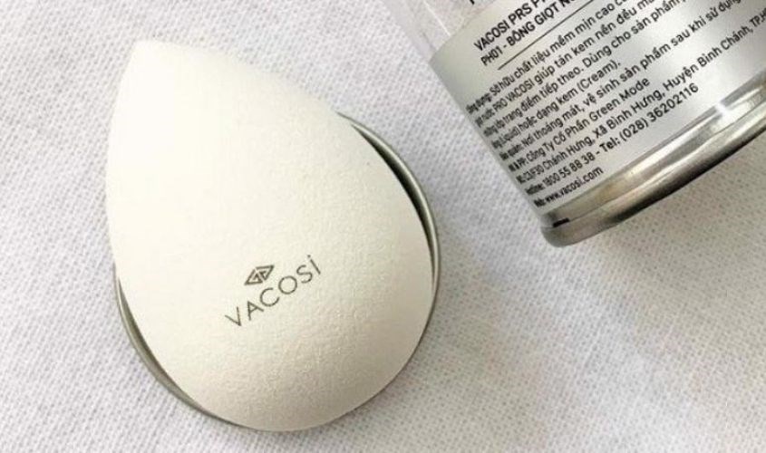 Mút giọt nước vạt xéo Vacosi Pro