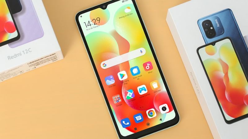 Xiaomi Redmi 12C 64GB sở hữu nhiều tiện ích, viên pin lớn