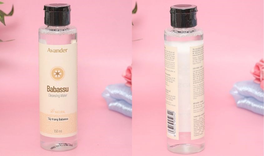 Nước tẩy trang tinh dầu Babassu Avander 150 ml