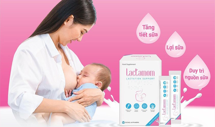 Cốm lợi sữa Lactamom