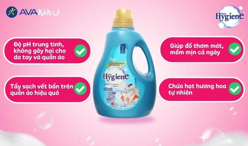 Nước giặt xả Hygiene