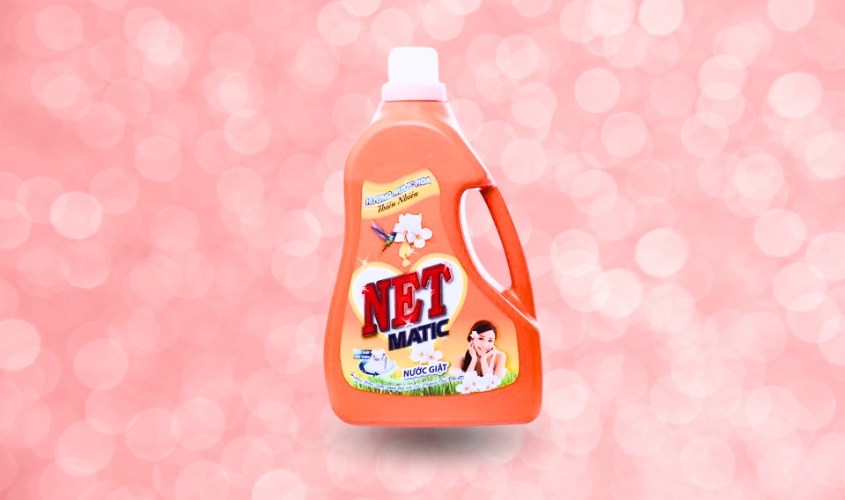 Nước giặt Net Matic hương nước hoa thiên nhiên