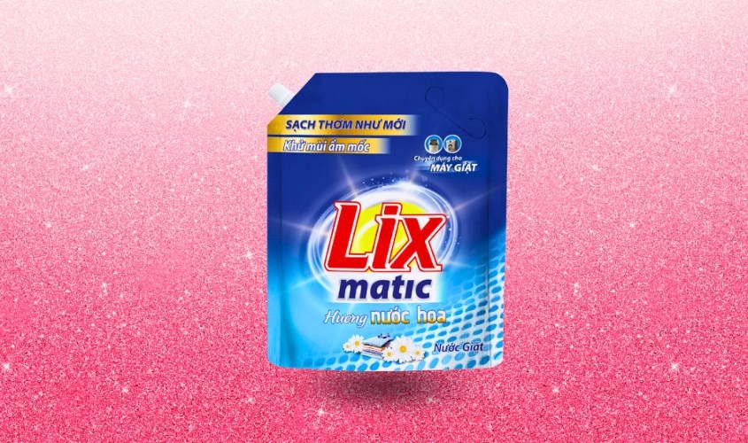 Nước giặt Lix Matic hương nước hoa