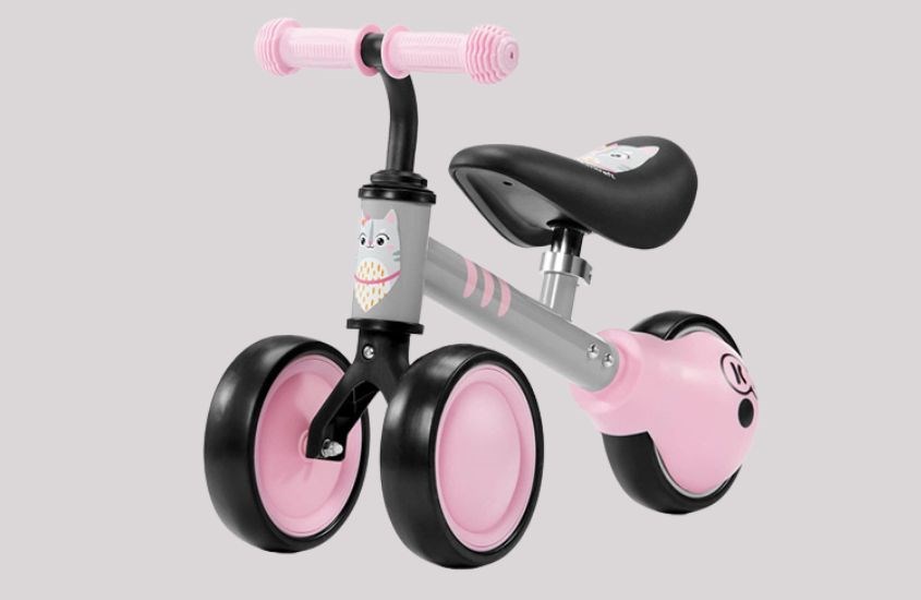 Xe chòi chân 3 bánh Kinderkraft KK.CUTIE màu hồng