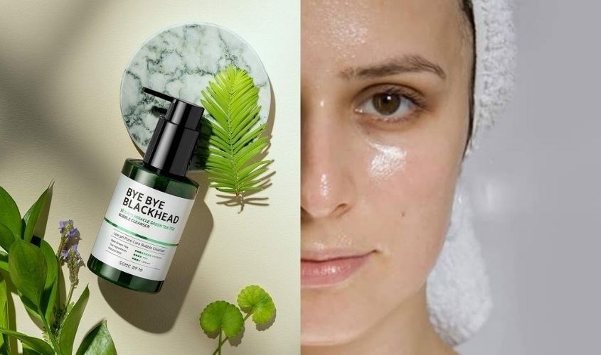 Sữa rửa mặt sủi bọt làm giảm và ngăn ngừa mụn đầu đen Some By Mi 120g thích hợp dùng cho da mụn