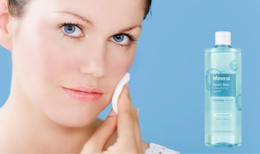 Nước tẩy trang dưỡng ẩm cho da Nature Republic Good Skin 500 ml