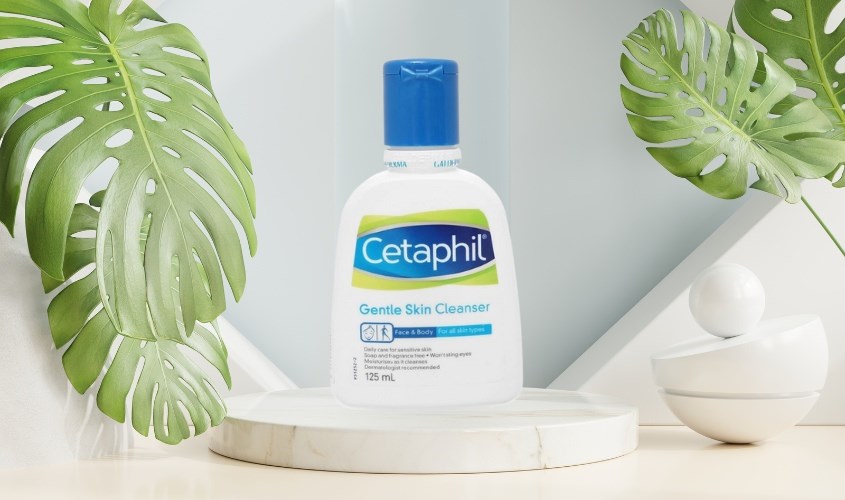 Sữa rửa mặt dịu nhẹ cho da nhạy cảm Cetaphil Gentle Skin Cleanser 125 ml