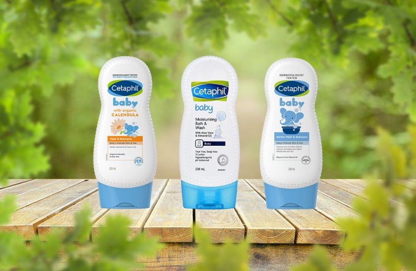 Sữa tắm Cetaphil cho bé có 3 dòng chính