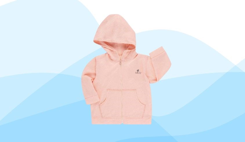 Áo khoác bé gái Lullaby NH329M màu hồng Áo khoác bé gái Lullaby NH329M màu hồng