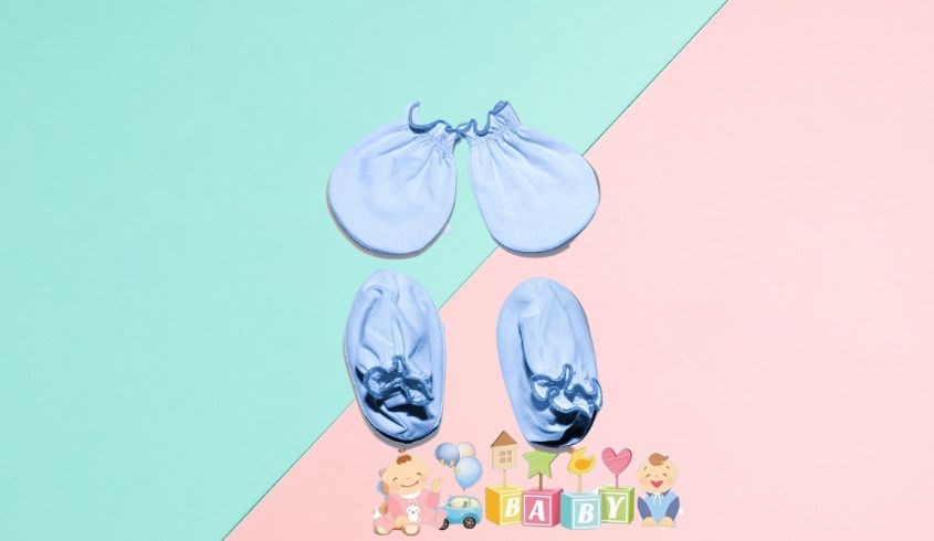 Bộ bao tay, bao chân thun BabyMommy - Màu ngẫu nhiên Bộ bao tay, bao chân thun BabyMommy - Màu ngẫu nhiên