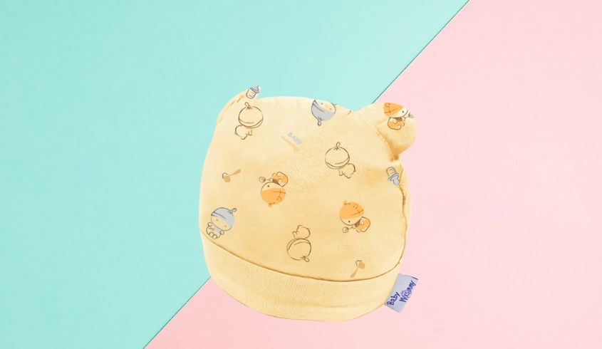 Nón tai thú in họa tiết BabyMommy - Màu ngẫu nhiên Nón tai thú in họa tiết BabyMommy - Màu ngẫu nhiên