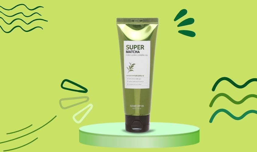 Gel rửa mặt hỗ trợ cải thiện lỗ chân lông Some By Mi Super Matcha 100 ml