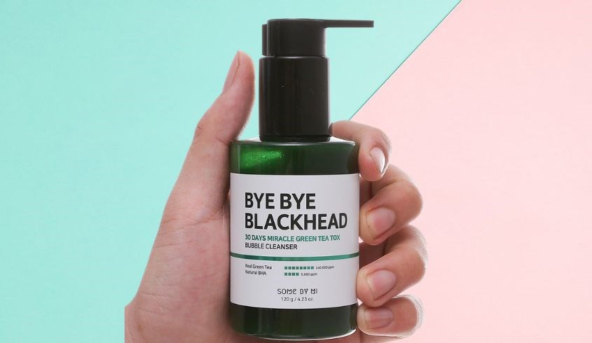 Sữa rửa mặt sủi bọt làm giảm và ngăn ngừa mụn đầu đen Some By Mi Bye Bye Blackhead 120g