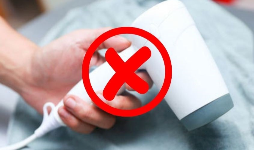 Không sử dụng máy sấy để làm khô cọ