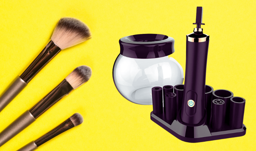 Bạn nên trang bị máy vệ sinh cọ trang điểm chuyên dụng