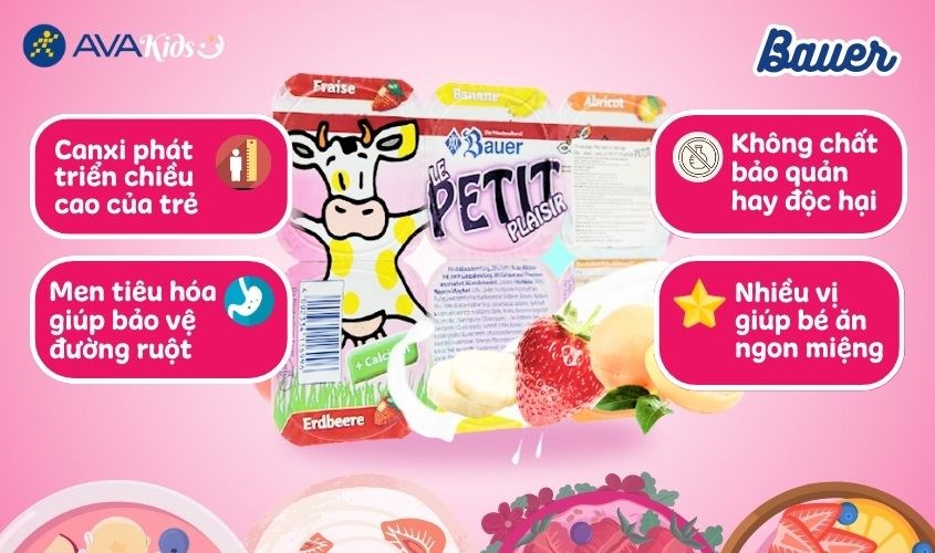 Váng sữa Bauer Petit