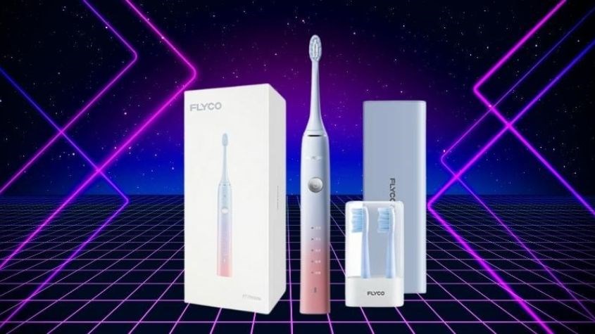Bàn chải điện Flyco FT7105VN có dung lượng pin lên đến 2000 mAh