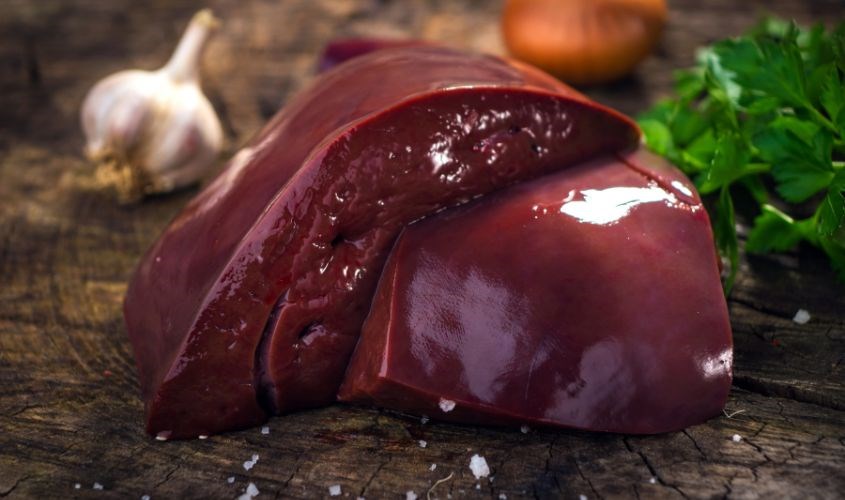 Gan động vật chứa rất nhiều vitamin B