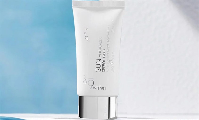 Kem chống nắng chống lão hóa và dưỡng trắng 9 Wishes Sun Moisturizer SPF 50+ PA+++ 50 ml