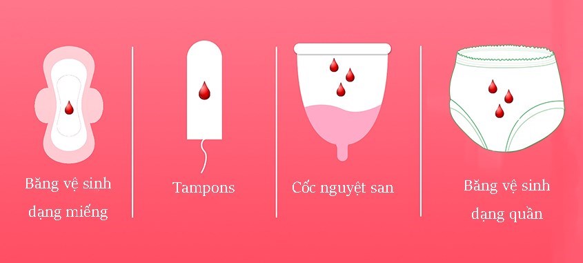 Băng vệ sinh có nhiều loại khác nhau