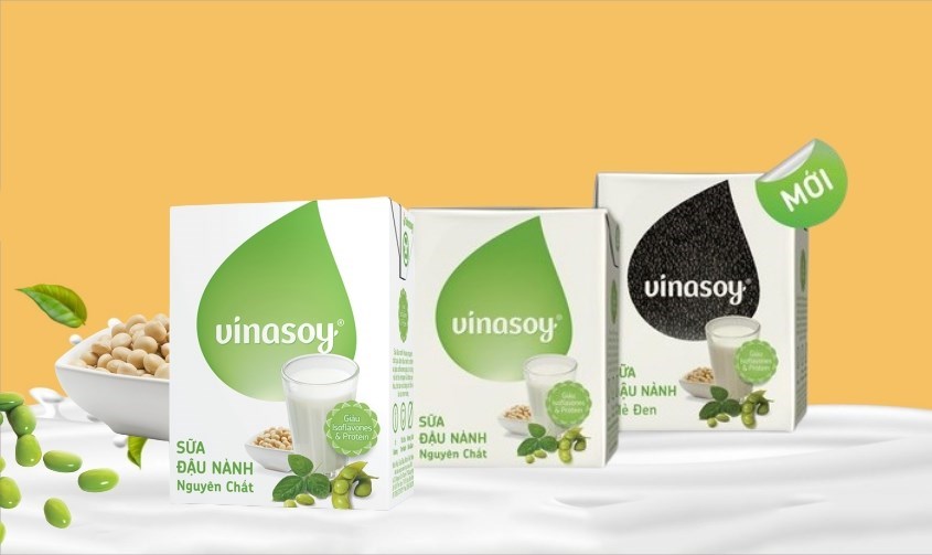 Sữa đậu nành Vinasoy giàu dinh dưỡng