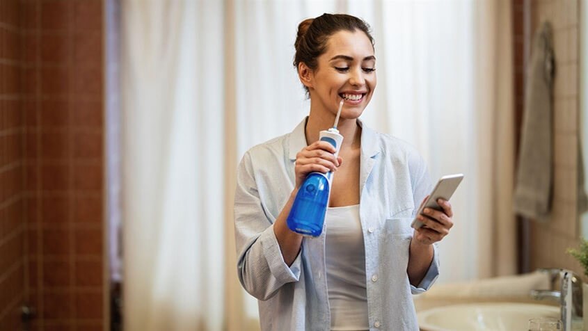 Đa phần các máy tăm nước hiện nay đều có đến 2 – 3 chế độ phun nước