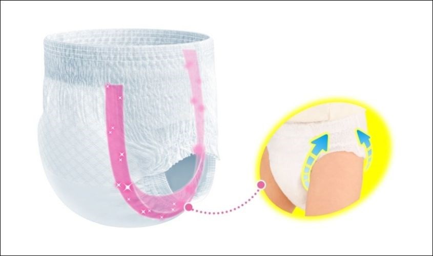 Mẹ hãy chọn tã quần có độ thấm hút tốt