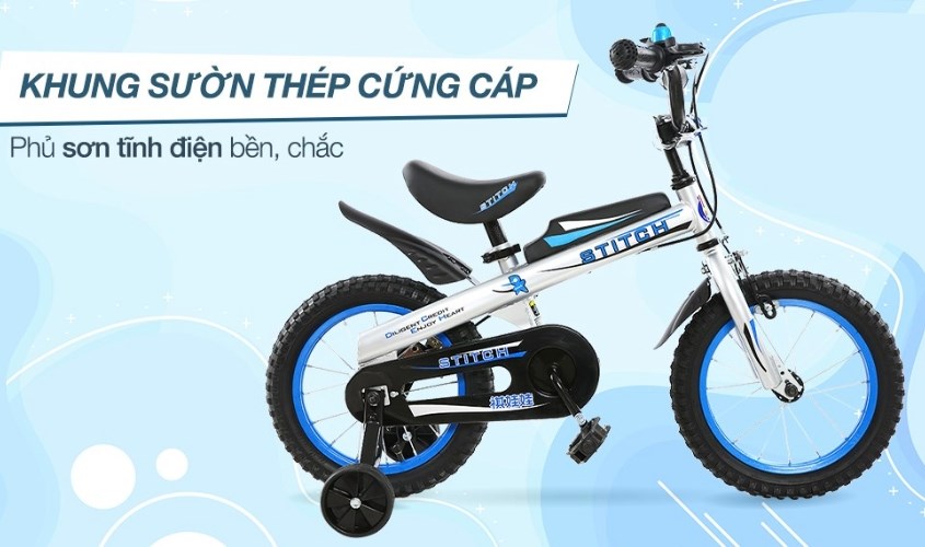 Xe đạp trẻ em Stitch Knight JY903-14 14 inch