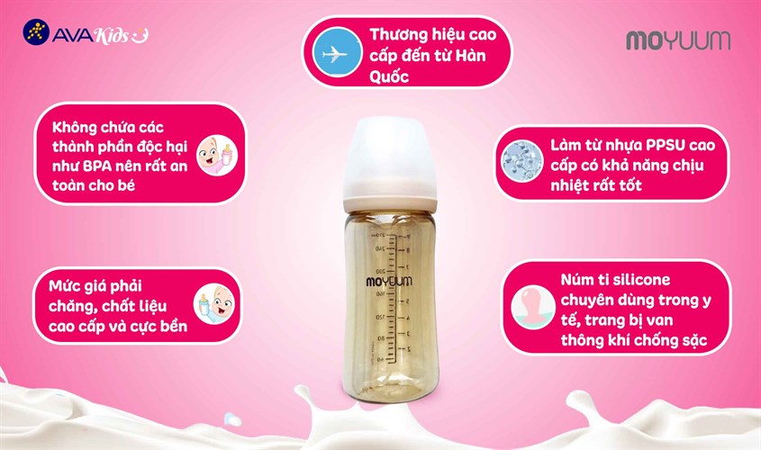 Bình sữa Moyuum